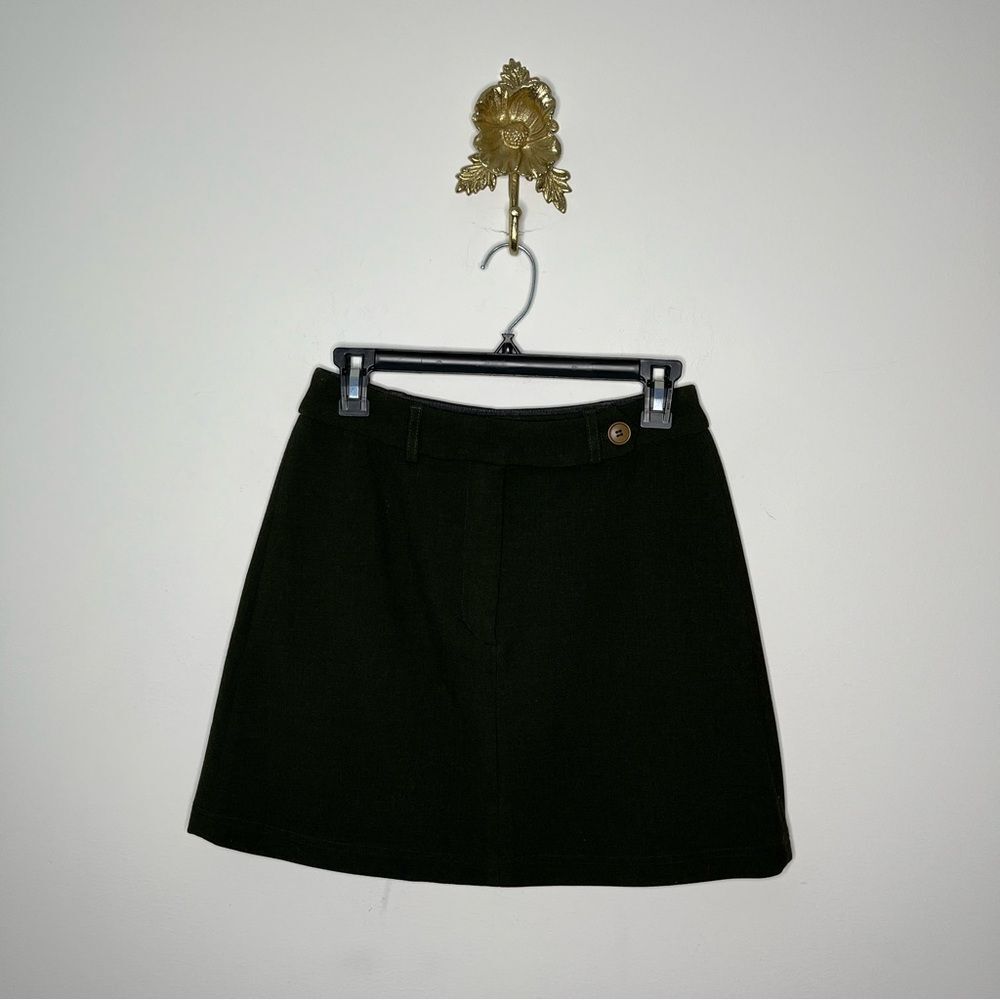 Vintage Emporio Armani A-line Mini Skirt